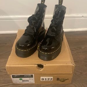 Doc Martens Molly Black Patent Leather
